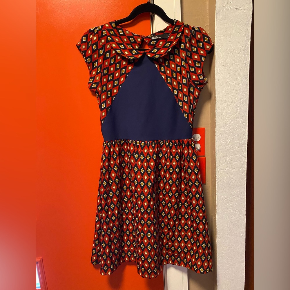 ModCloth Anthropologie Dear Creatures Diamond Dress